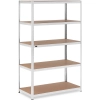 MSW Regał magazynowy metalowy 5 półek 750 kg 120 x 60 x 197 cm szary