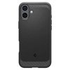 SPIGEN Etui plecki do iPhone 16 Rugged Armor MagSafe - czarne