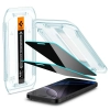 SPIGEN Szkło hartowane na iPhone 16 Pro Glas.tR EZ Fit Privacy - 2 szt.