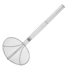 Cedzak sitko do smażenia w głębokim oleju ze stali nierdzewnej śr. 180 mm