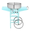 Royal Catering Mobilna maszyna do waty cukrowej turkusowa śr. misy 520mm +