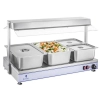 Royal Catering Elektryczna płyta taca grzewcza kompaktowa 3 lampy