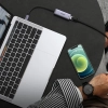 UGREEN Zewnętrzna karta sieciowa USB Typ C - RJ45 1Gbps