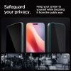 SPIGEN Szkło hartowane na iPhone 16 Pro Glas.tR EZ Fit Privacy - 2 szt.