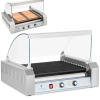 Royal Catering Grill rolkowy z szybą Roller grill z rolkami z teflonu 11T