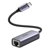 UGREEN Zewnętrzna karta sieciowa USB Typ C - RJ45 1Gbps