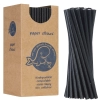 GSG24 Słomki papierowe BIO ekologiczne PAPER STRAWS grube 8/205mm - czarne