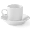 Filiżanka do kawy hotelowa OPTIMA biała porcelana 90ml zestaw 12szt