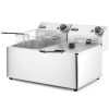 Frytownica gastronomiczna podwójna Kitchen Line 7kW 230V 2 x 8L - Hendi