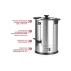 REVOLUTION Zaparzacz perkolator do kawy i herbaty stalowy 950W 5L