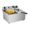 Royal Catering Frytownica podwójna gastronomiczna elektryczna 230 V 2 x