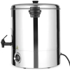 Warnik podgrzewacz do wody grzanego wina stalowy 2200W 28L - Hendi 209905