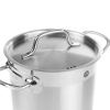 Garnek wysoki Profi Line z pokrywką dno Sandwich 50 l śr. 400 x 400 h