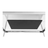 Royal Catering Wózek kelnerski 3-półkowy do 150 kg Stal nierdzewna RCSW-6.2