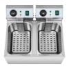 Royal Catering Frytownica podwójna gastronomiczna elektryczna 230 V 2 x