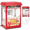Royal Catering Barowa maszyna do popcornu z czerwonym daszkiem