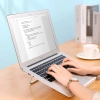 UGREEN Regulowana podstawka stojak pod laptopa srebrny