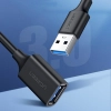 UGREEN Przedłużacz przejściówka kabla USB-A 3.0 5Gb/s 0.5m czarny