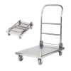 Royal Catering Wózek platformowy składany stalowy HoReCa platforma 70x52cm