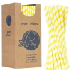 GSG24 Słomki papierowe BIO ekologiczne PAPER STRAWS grube 8/205mm
