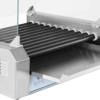 Royal Catering Grill rolkowy z szybą Roller grill z rolkami z teflonu 11T