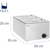 Royal Catering Bemar podgrzewacz elektryczny 3 x GN 1/3 640 W