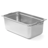 Pojemnik GN z chowanymi uchwytami stal nierdzewna GN1/1 530x325mm wys