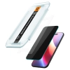 SPIGEN Szkło prywatyzujące z aplikatorem na iPhone 17 Air Glas.TR EZ Fit