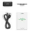 UGREEN Odbiornik dźwięku audio do samochodu Bluetooth 5.0 AUX mini jack