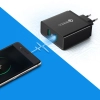 UGREEN Ładowarka sieciowa do telefonu 2x USB-A 36W QC3.0 - czarna