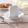Filiżanka do kawy hotelowa OPTIMA biała porcelana 90ml zestaw 12szt