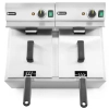 Frytownica gastronomiczna Profi Line 7kW 230V 2 x 8L - Hendi 207307