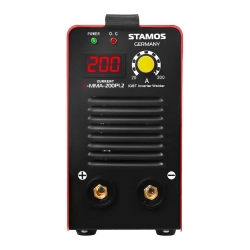 Stamos Germany Kompaktowa niezawodna spawarka MMA IGBT Hot Start 200A 230V