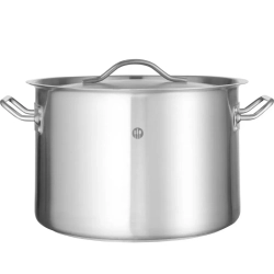 Garnek średni z pokrywką Budget Line 14 l 300x200 - Hendi 832837