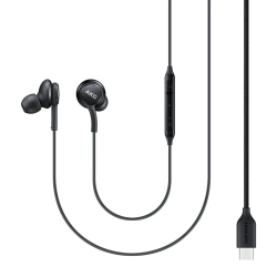 SAMSUNG Przewodowe słuchawki dokanałowe AKG złącze USB-C czarny
