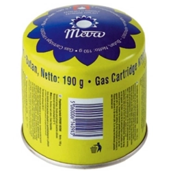 MEVA Kartusz wkład nabój gazowy do kuchenki palnika na gaz - nakłuwany 190g