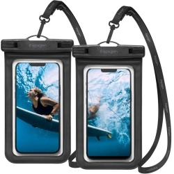 SPIGEN Etui pokrowiec wodoodporny na smartfona ze smyczą IPX8 czarny - 2
