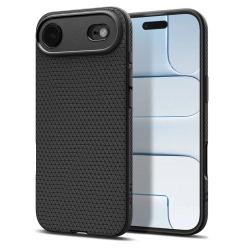 SPIGEN Etui ochronne case Liquid Air na iPhone 17 Air - czarny mat