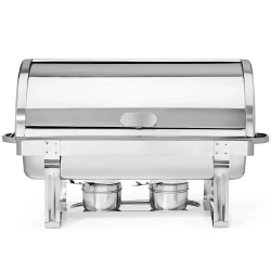 Podgrzewacz do potraw na pastę GN 1/1 Rolltop, 9L - Hendi 470206