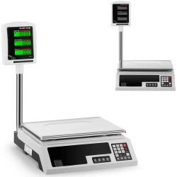 Steinberg Systems Waga sklepowa platformowa 34x23cm zasilacz + akumulator
