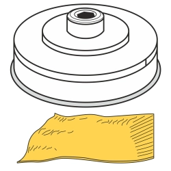 Końcówka do wyrobu makaronu PASTA SFOGLIA ciasto francuskie dł. 155 mm gr