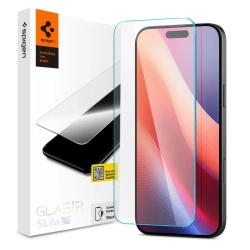 SPIGEN Szkło hartowane ochronne na iPhone 15/16 Glas.tR Slim