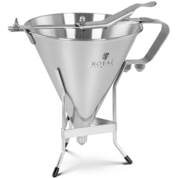 Royal Catering Pistolet dyspenser do sosów kremów na stojaku ze stali