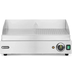 Płyta grzewcza grillowa Profi Line gładka-ryflowana do pracy ciągłej 2400W