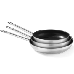 Patelnia nieprzywierająca Profi Line bez pokrywki 4.8 l śr. 320 mm - Hendi