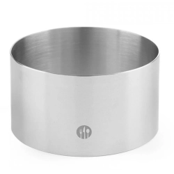Rant piekarniczy cukierniczy okrągły ze stali nierdzewnej wys. 60mm śr