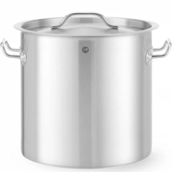 Garnek Budget Line z pokrywką 17 l 280x280 - Hendi 832882