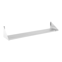 Royal Catering Półka ścienna wisząca stalowa nierdzewna pojedyncza 150cm