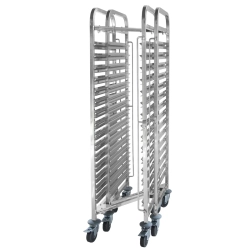 Hendi Wózek stalowy do transportu pojemników i tac GN 15 x GN1/1