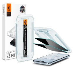SPIGEN Szkło prywatyzujące z aplikatorem na iPhone 17 Air Glas.TR EZ Fit